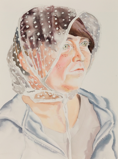 Unter der Haube 6 2013_Aquarell_38 cm x 27 cm_240 Euro_©_Mona_Wolfs